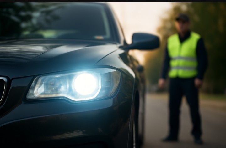 Как избежать штрафа за ксенон: советы для водителей в 2025 году