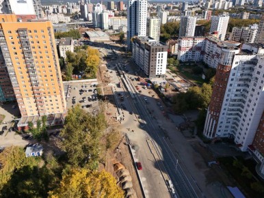 Краевой минтранс поделился фото реконструкции улицы Карпинского