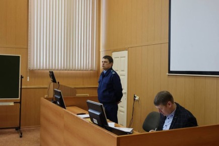 Заместитель прокурора Пермского края Валерий Подгайный в рамках работы по правовому просвещению провел лекцию для курсантов Пермского института ФСИН России