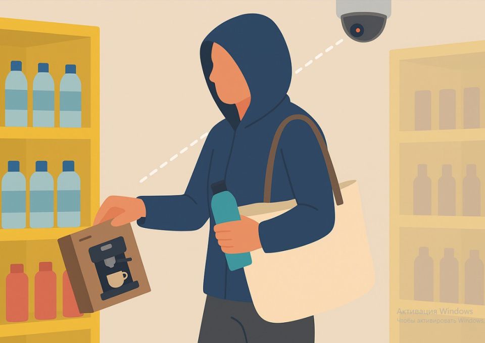 В Пермском муниципальном округе местная жительница предстанет перед судом за кражу кофемашины и бытовой химии из магазина