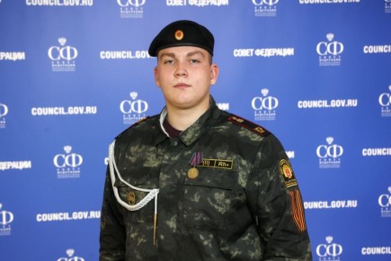 В Совете Федерации наградили пермяка Константина Гусева за мужество