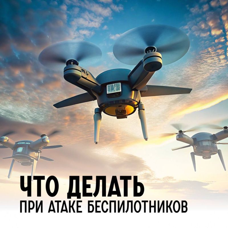 Как вести себя при атаке БПЛА