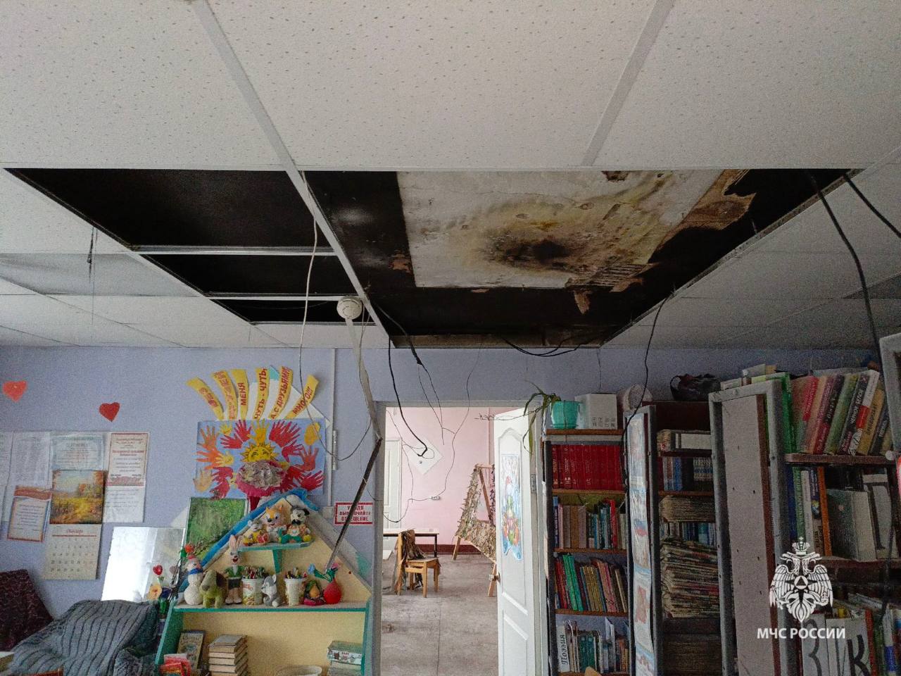 Грамотные действия персонала предотвратили пожар в библиотеке