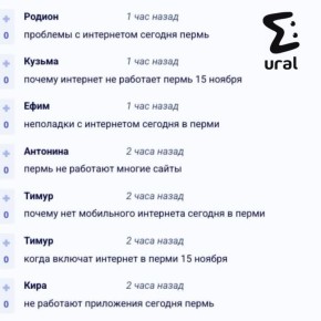 Мобильный интернет ограничен в Перми