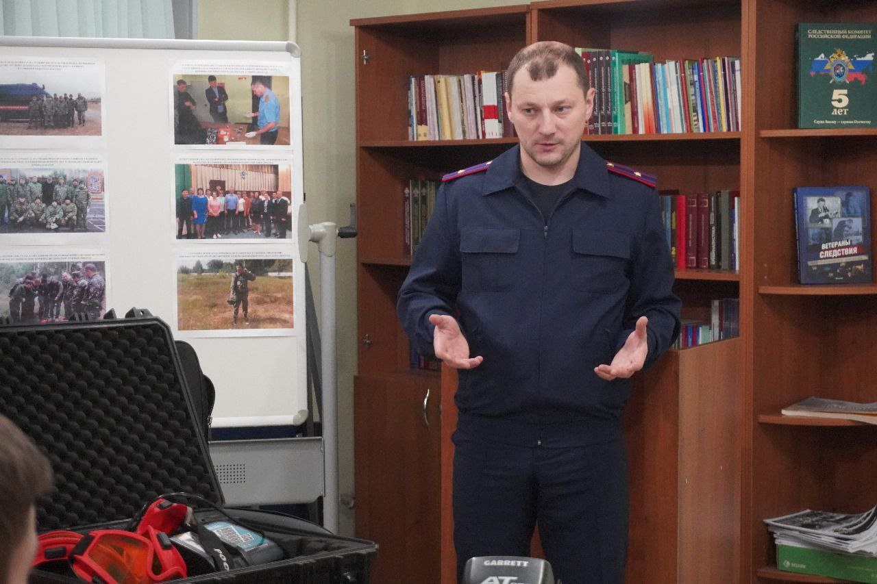 Сотрудник отдела криминалистики СУ СК России по Пермскому краю провел занятие для студентов Пермского института ФСИН России