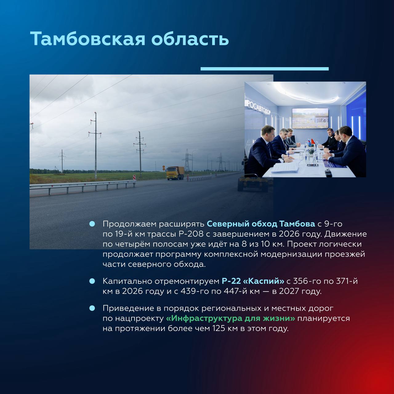 Модернизация дорожной сети продолжается полным ходом Модернизация дорожной сети продолжается полным ходом