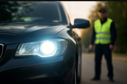 Как избежать штрафа за ксенон: советы для водителей в 2025 году