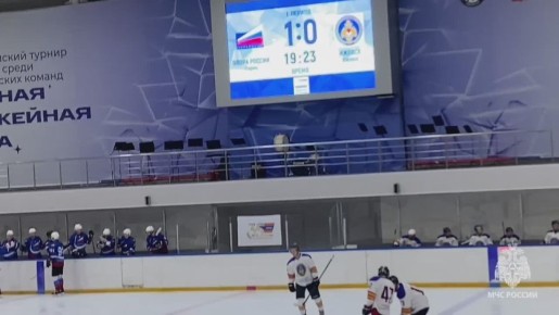 Матч за 3 место. На льду команды «Опора России» и Удмуртской Республики