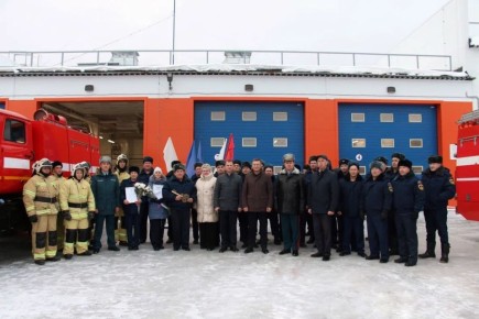 Новая эра безопасности на севере Прикамья: В Чердыни введено в строй новое пожарное депо!