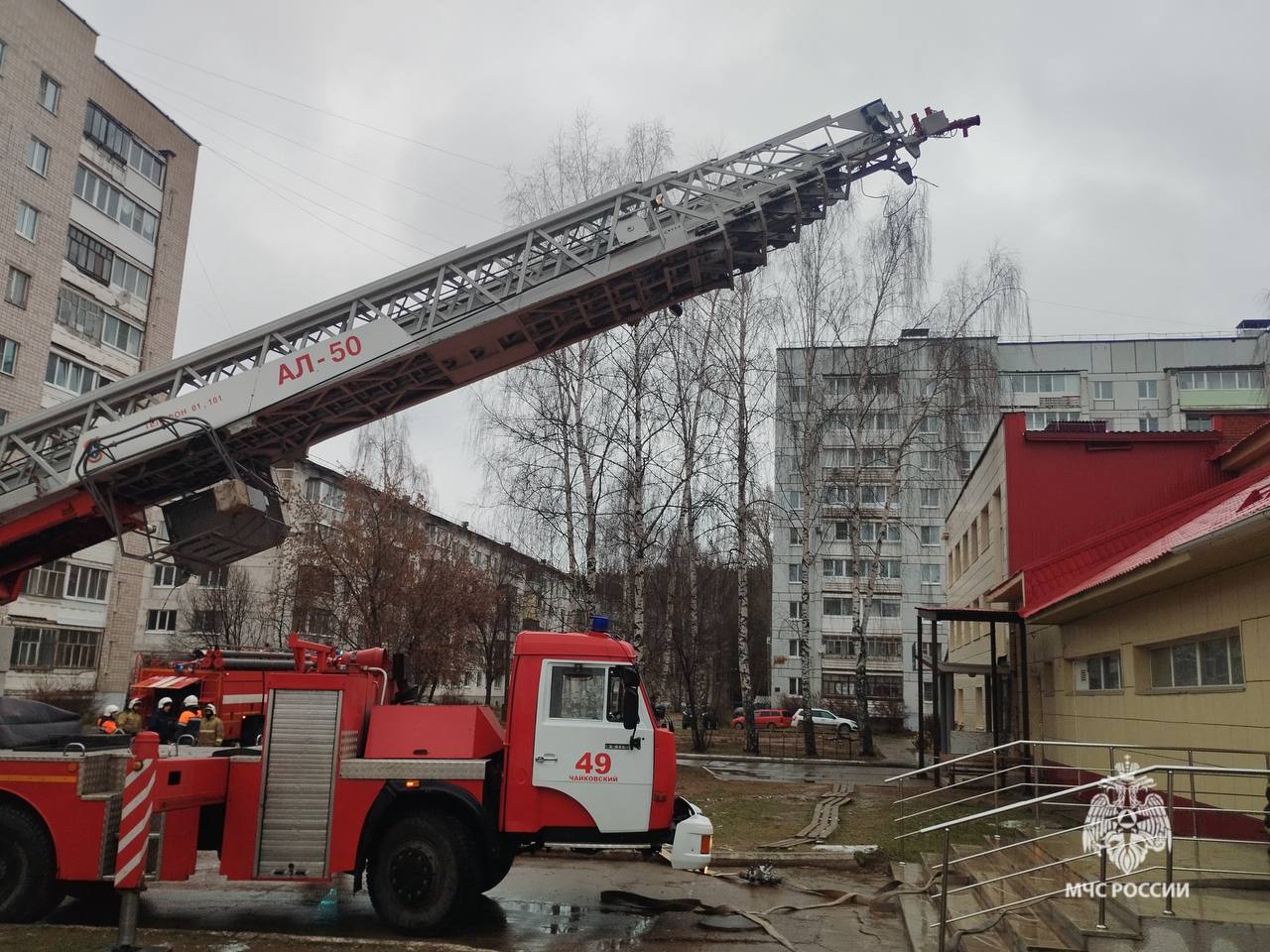 Условный пожар в театре драмы и комедии Условный пожар в театре драмы и комедии