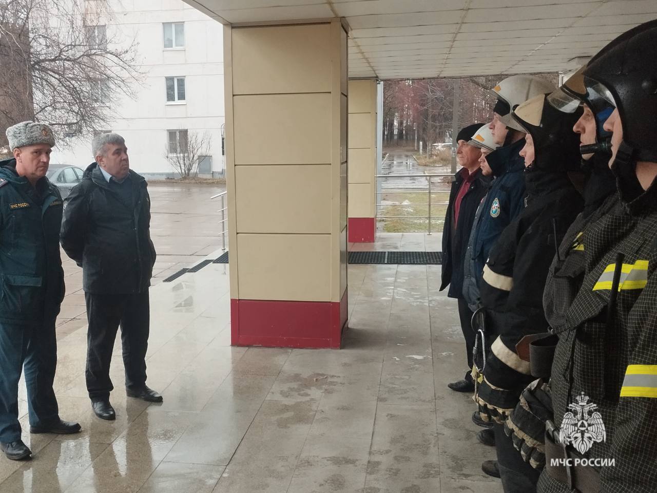 Условный пожар в театре драмы и комедии Условный пожар в театре драмы и комедии