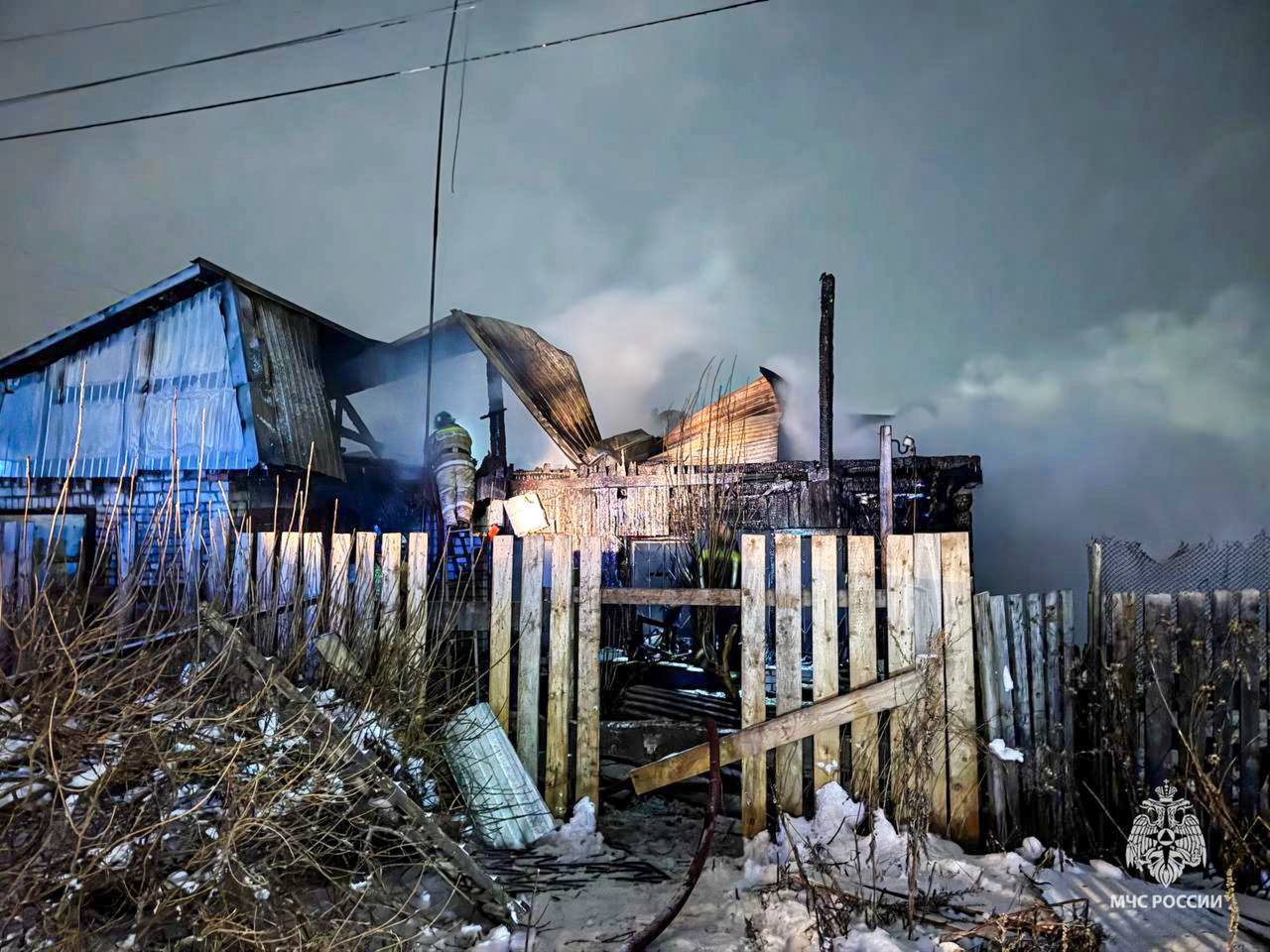 Пожар унес жизнь пенсионера в Соликамске Пожар унес жизнь пенсионера в Соликамске