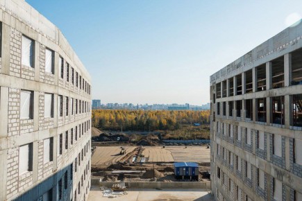 Возведено здание пансионата и центральный блок будущего онкологического центра в Камской долине