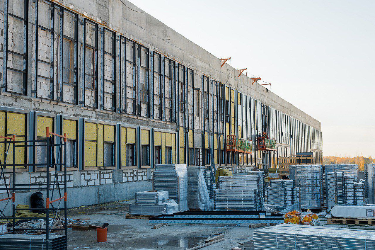 Возведено здание пансионата и центральный блок будущего онкологического центра в Камской долине Возведено здание пансионата и центральный блок будущего онкологического центра в Камской долине