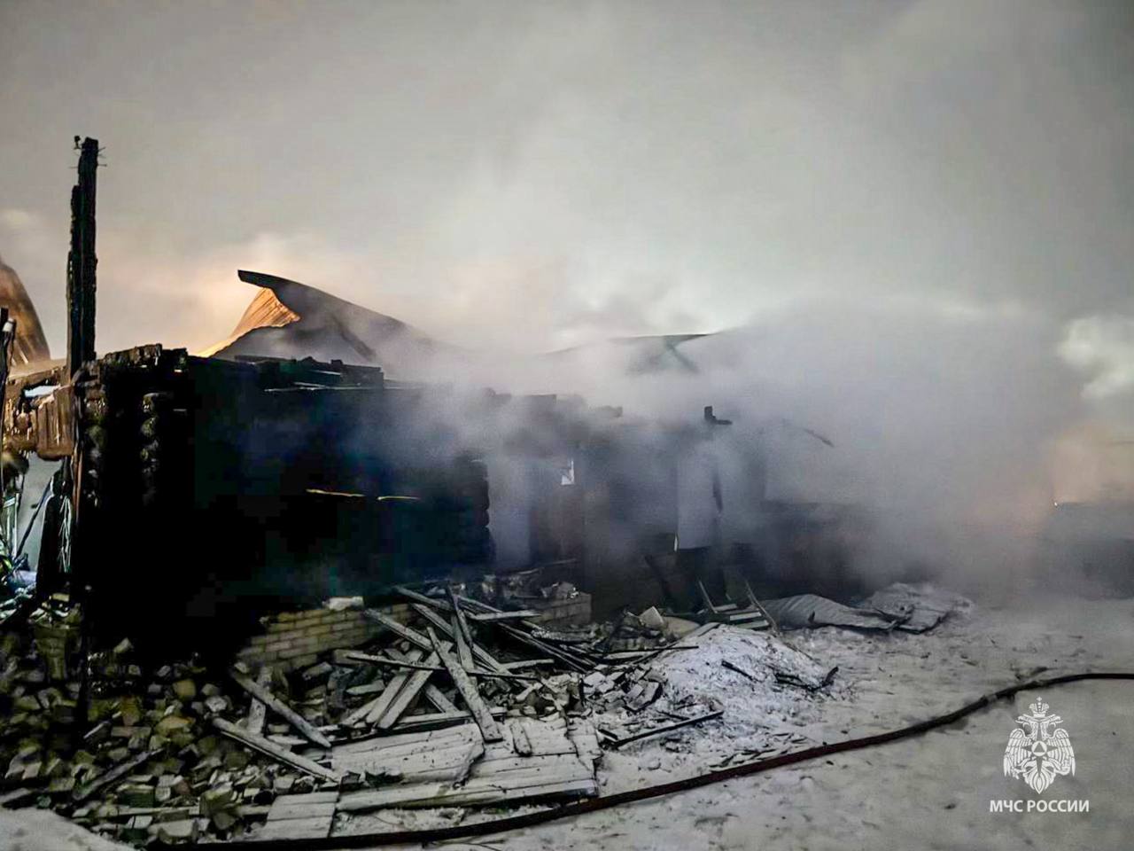 Пожар унес жизнь пенсионера в Соликамске Пожар унес жизнь пенсионера в Соликамске