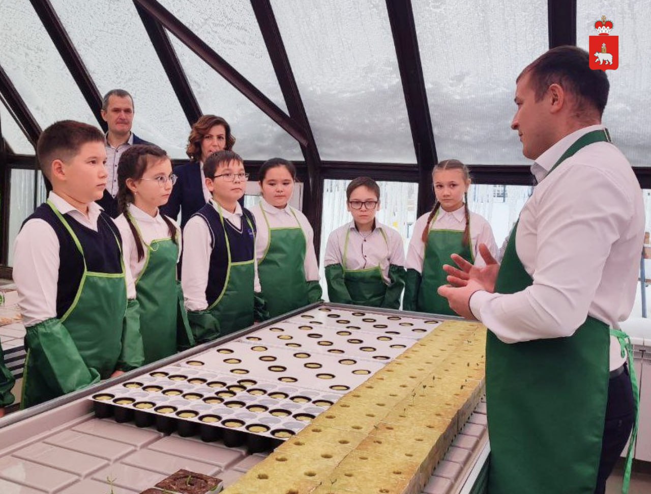 В Прикамье открыли агрокласс по направлению «Генетика и селекция растений» В Прикамье открыли агрокласс по направлению «Генетика и селекция растений»