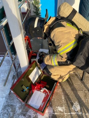 В физкультурно оздоровительном комплексе «Батыр» пожар? Нет, это всего лишь учения!