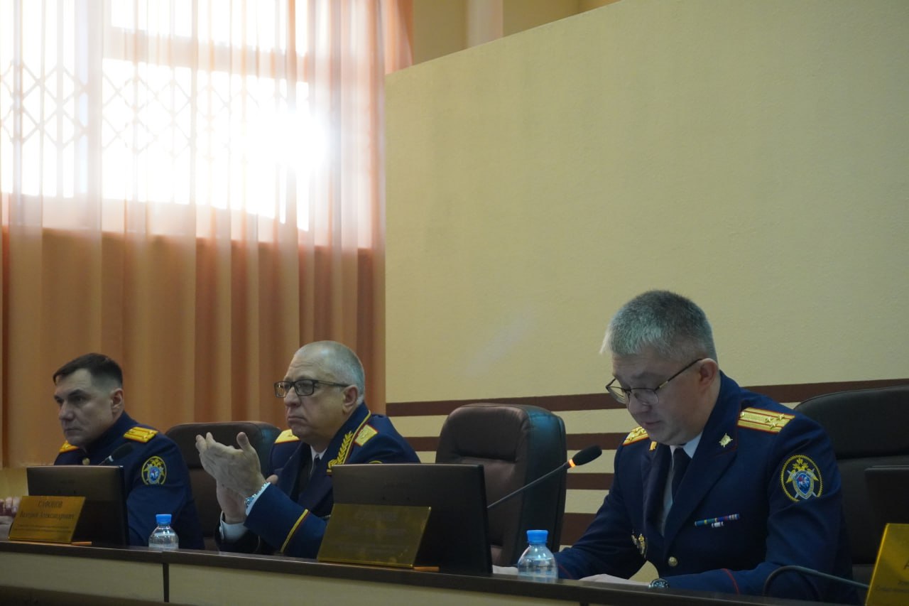 В региональном следственном управлении Следственного комитета России подведены итоги работы ведомства за 2025 год В региональном следственном управлении Следственного комитета России подведены итоги работы ведомства за 2025 год