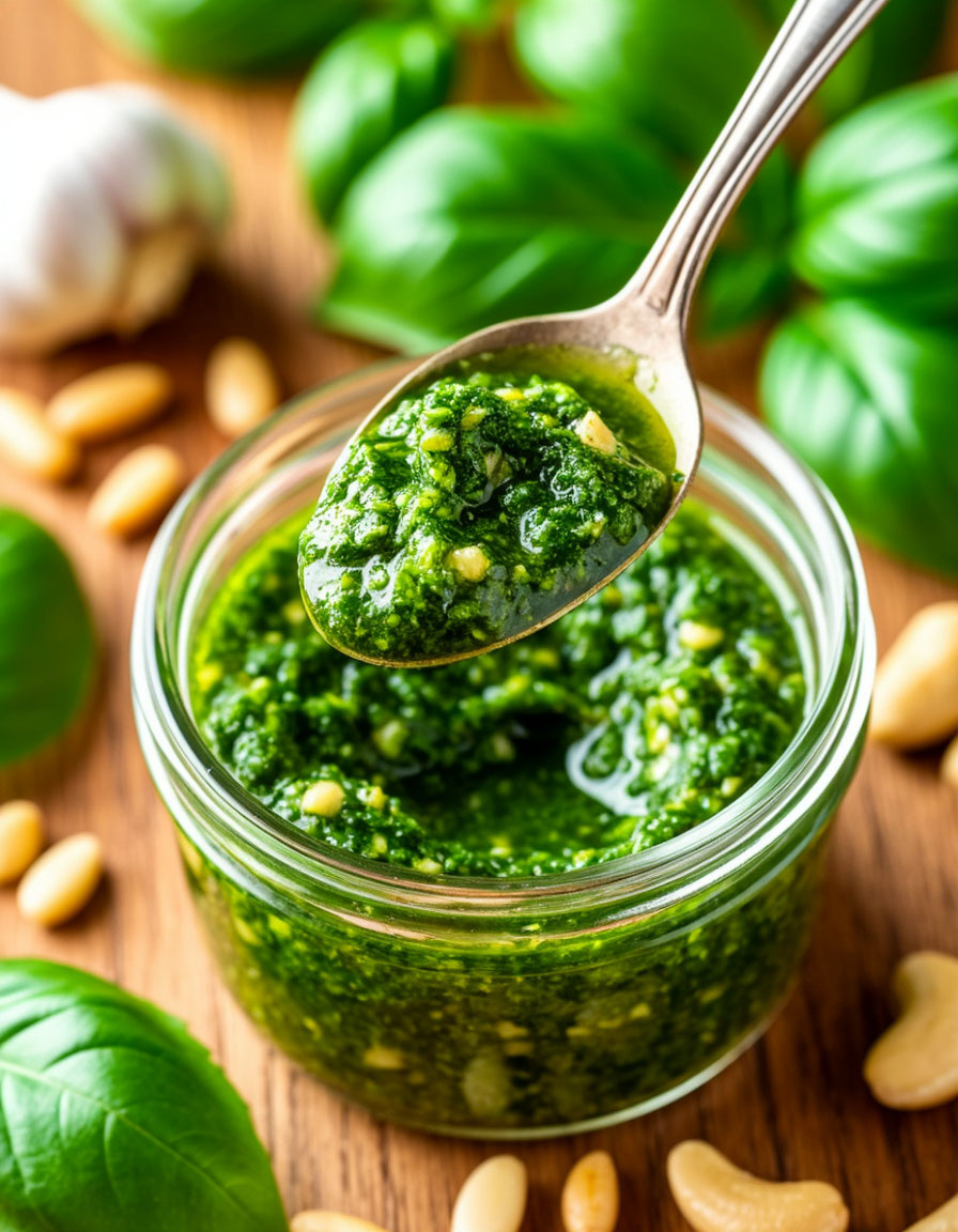 Ароматное песто: простой рецепт из свежего базилика