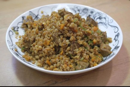 Как приготовить гречку по-купечески с говядиной: пошаговый рецепт