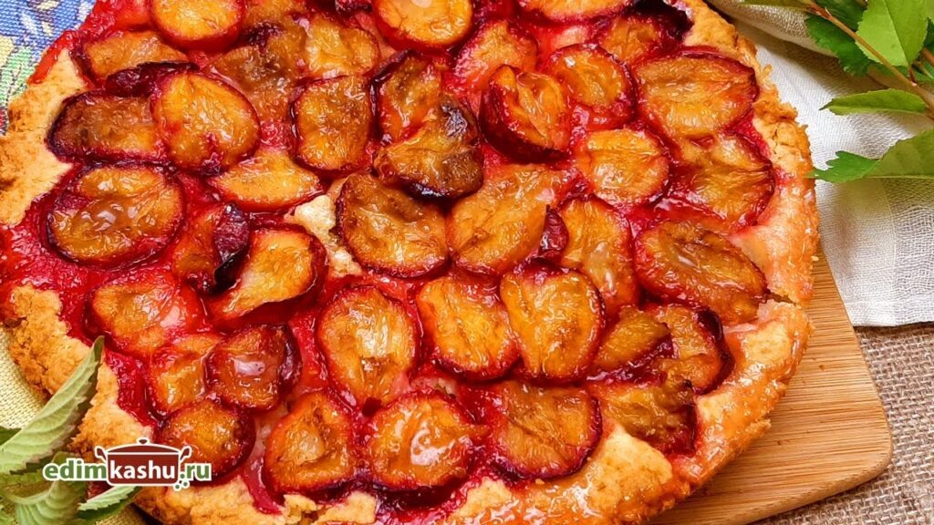 Сливовый пирог, который покорил сердца гурманов