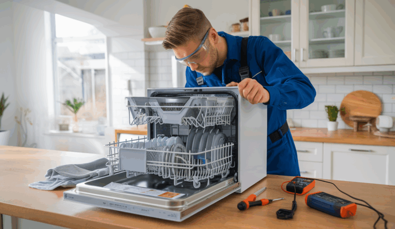 Почему вода не уходит из посудомоечной машины