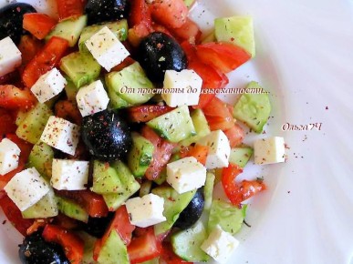 Вкусный Греция: Секреты Идеального Греческого Салата с Брынзой