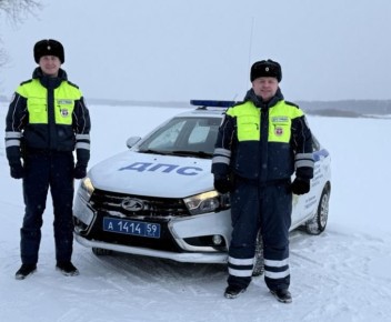 В Прикамье сотрудники Госавтоинспекции оказали помощь водителю, недавно перенесшему инсульт