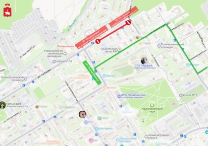 Внимание, ПАССАЖИРЫ!. С 24 по 27 февраля в Краснокамске из-за ремонтных работ по ул. Чапаева (от ул. Пушкина до ул. Чапаева, 43) будет полностью закрыто движение автотранспорта