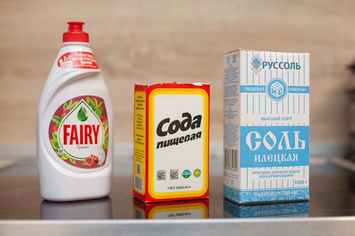 Уникальный лайфхак для чистоты на кухне: как соль превращает средство для мытья посуды в супероружие