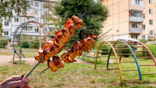 Россиян ждут штрафы за жарку шашлыка во дворе