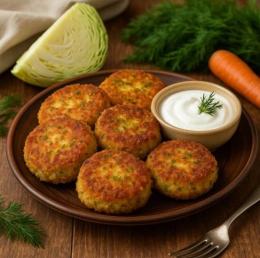 Капустные котлеты: сытно и полезно