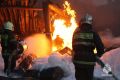 Ликвидировано открытое горение в ангаре в Перми, сообщает МЧС