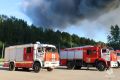 В 21 час 28 минут пожар локализован на площади 600 квадратных метров