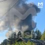 Пожар на Камском заводе масел в Перми — по предварительным данным, там взорвалась ёмкость