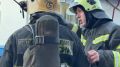 Сильный пожар на Камском заводе масел в Перми