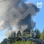 Пожар на Камском заводе масел в Перми — по предварительным данным, там взорвалась ёмкость