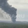 Промышленное предприятие загорелось в Прикамье