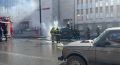 В центре Перми сгорел автомобиль