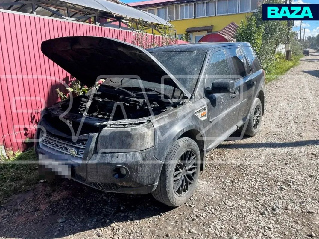 Пермяк крайне выгодно купил Land Rover и загорелся по пути домой