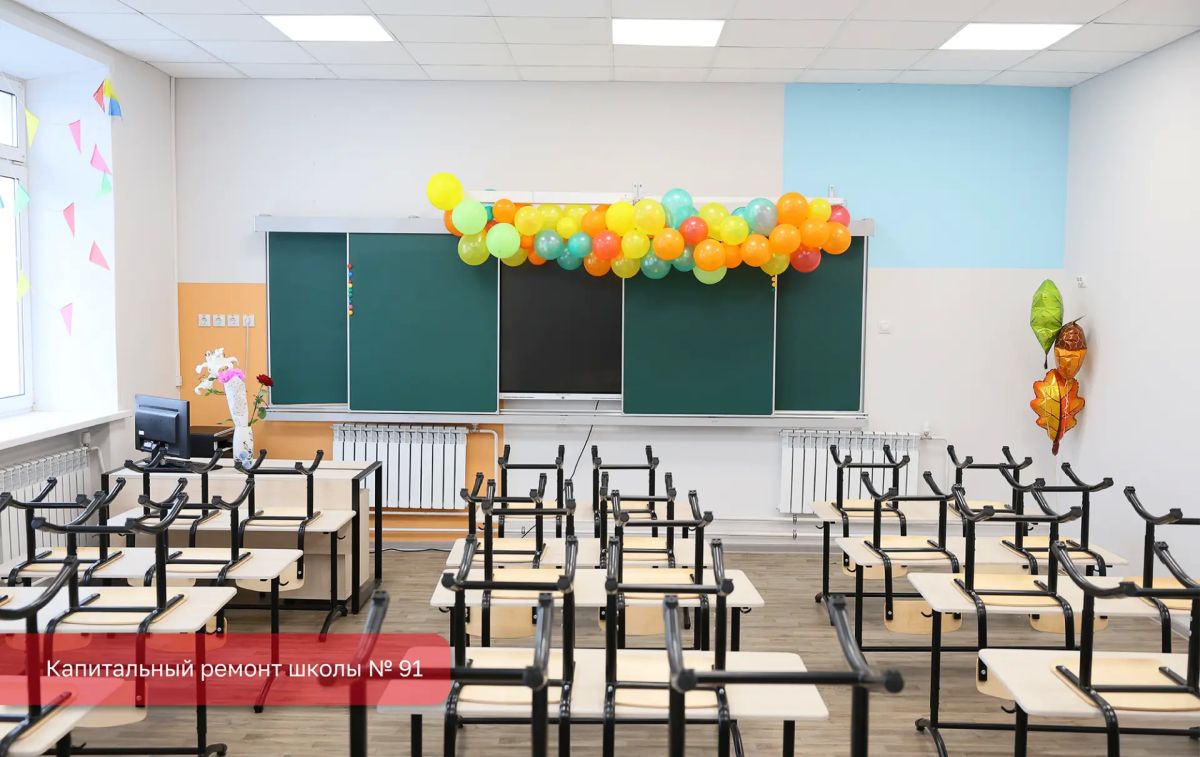 Эдуард Соснин: На выездном стройштабе проверил результат капитального ремонта в двух школах Индустриального района Эдуард Соснин: На выездном стройштабе проверил результат капитального ремонта в двух школах Индустриального района