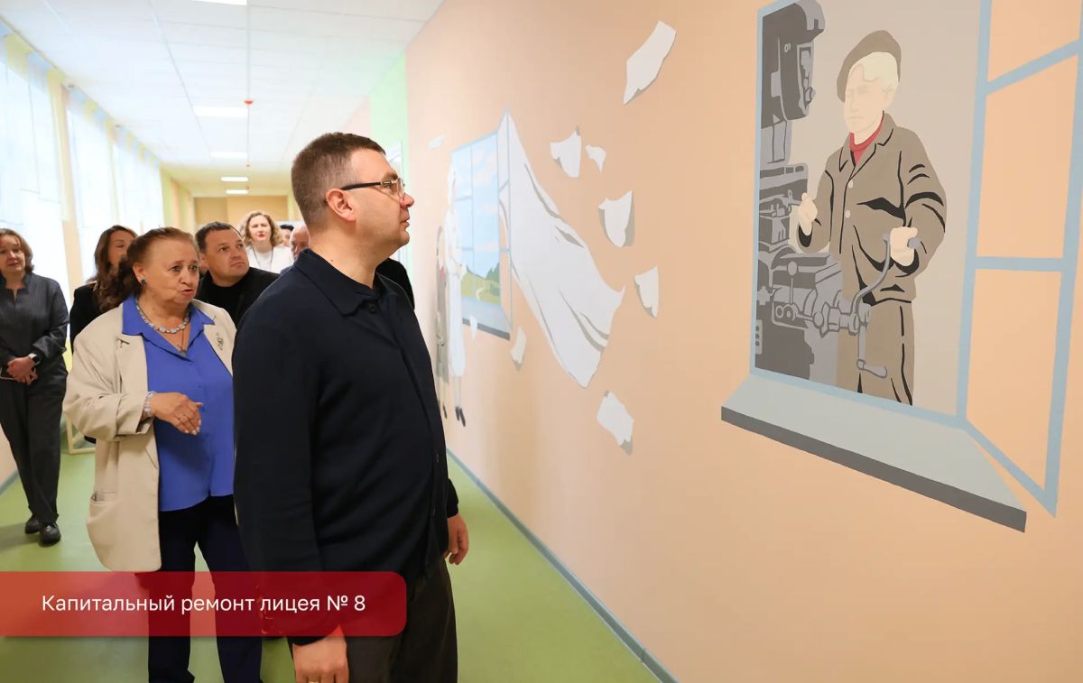 Эдуард Соснин: На выездном стройштабе проверил результат капитального ремонта в двух школах Индустриального района Эдуард Соснин: На выездном стройштабе проверил результат капитального ремонта в двух школах Индустриального района