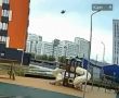 Щенка выбросили с балкона многоэтажки в Кондратово