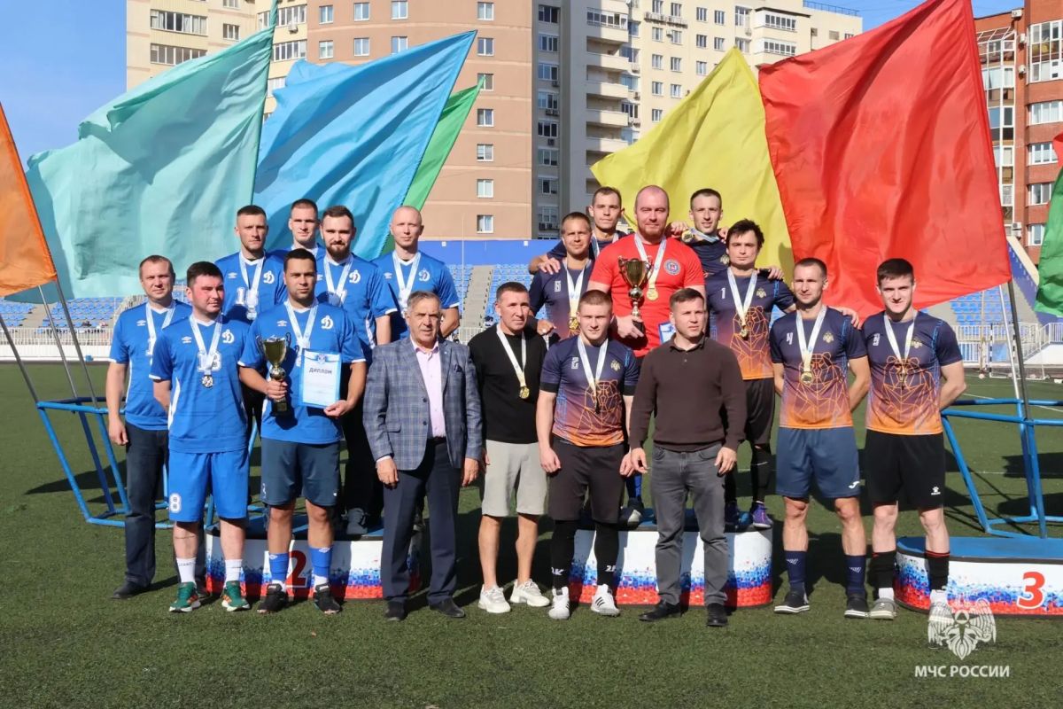 Команда МЧС Пермского края стала чемпионом по мини-футболу