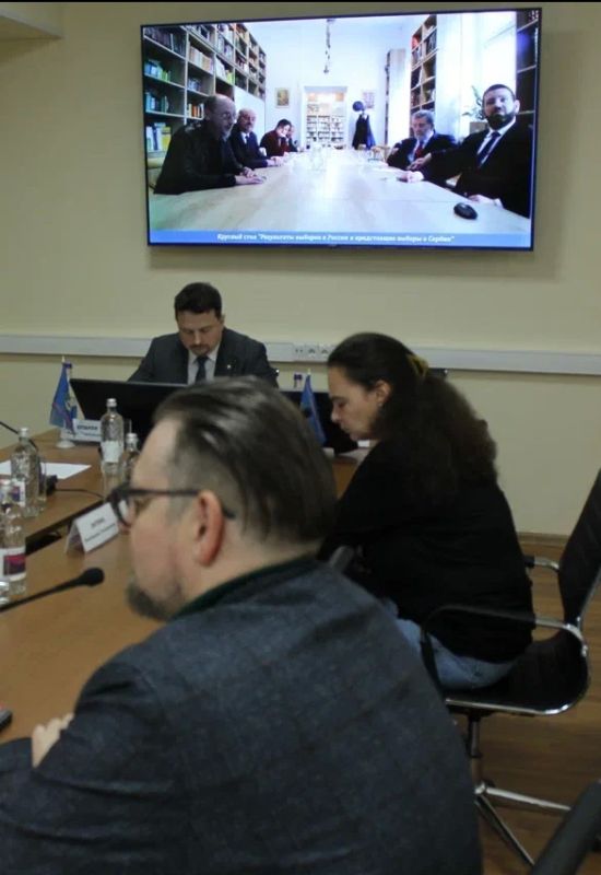Константин Затулин: Международный круглый стол «Парламентские выборы: Россия и Сербия» Константин Затулин: Международный круглый стол «Парламентские выборы: Россия и Сербия»