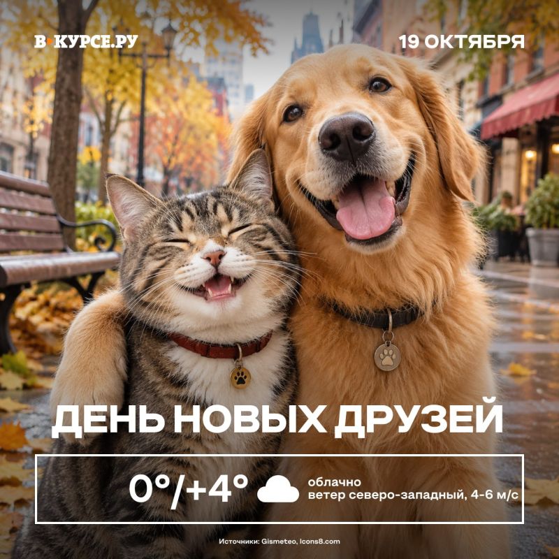Доброе утро, Пермь! Сегодня будет почти на 10 градусов холоднее, чем вчера