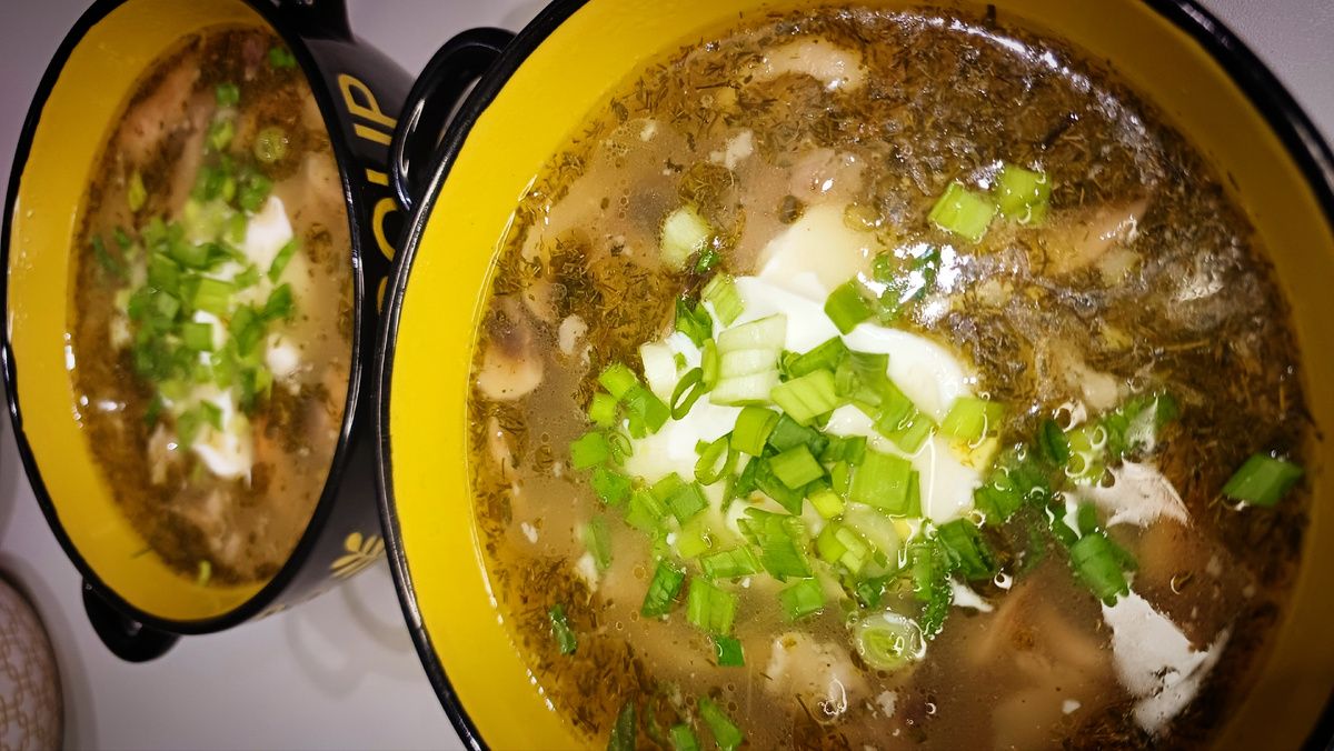 Согревающий суп с курицей, грибами и булгуром – новый взгляд на классический рецепт