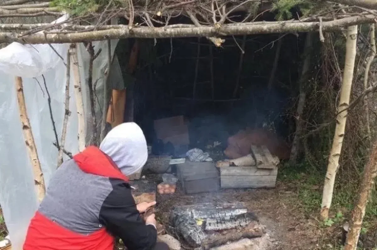 Житель Прикамья месяц прятался в шалаше в лесу, чтобы не отбывать наказание