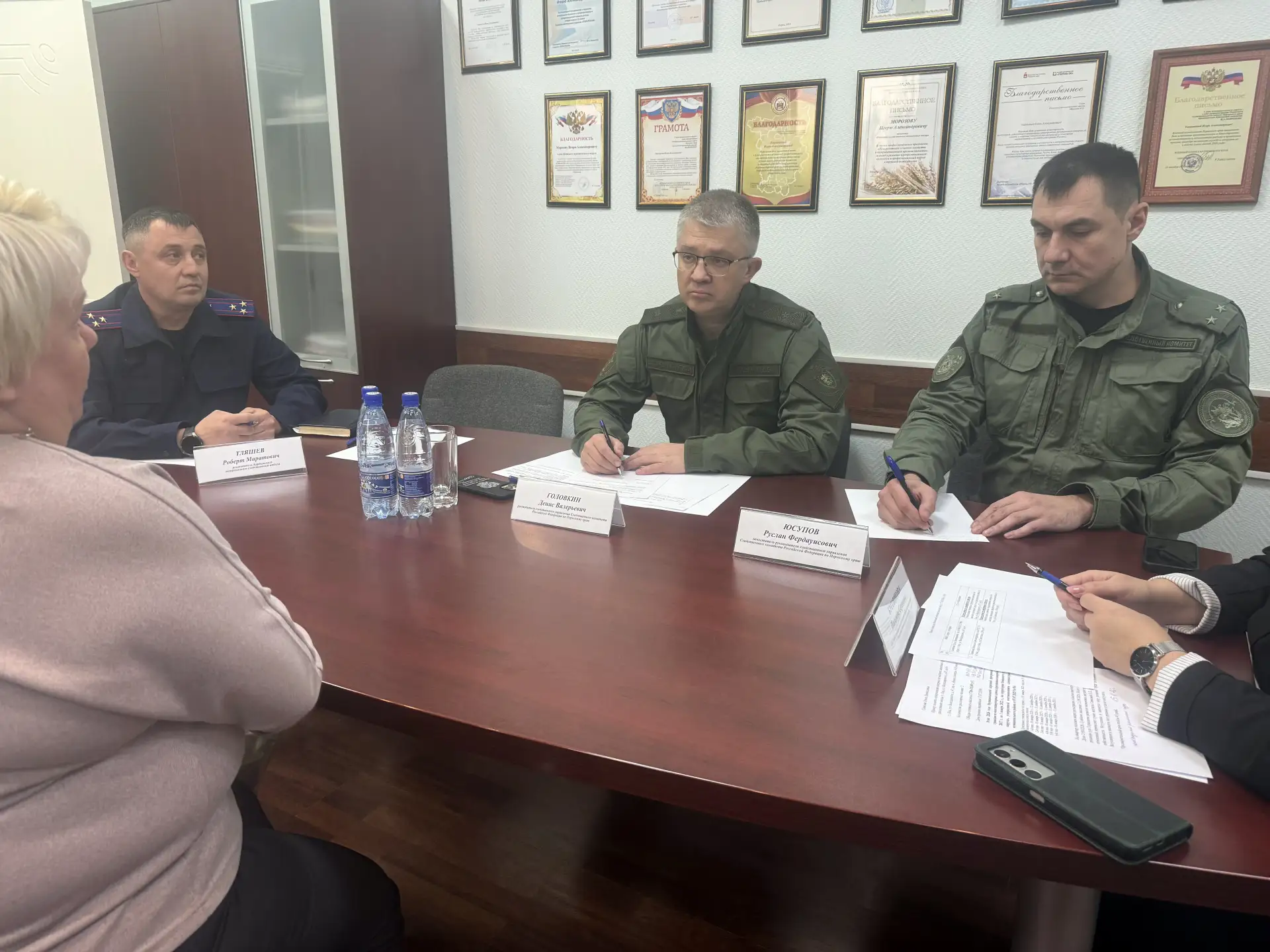 Руководитель следственного управления СК России по Пермскому краю провёл личный прием граждан по вопросам нарушения их жилищных прав