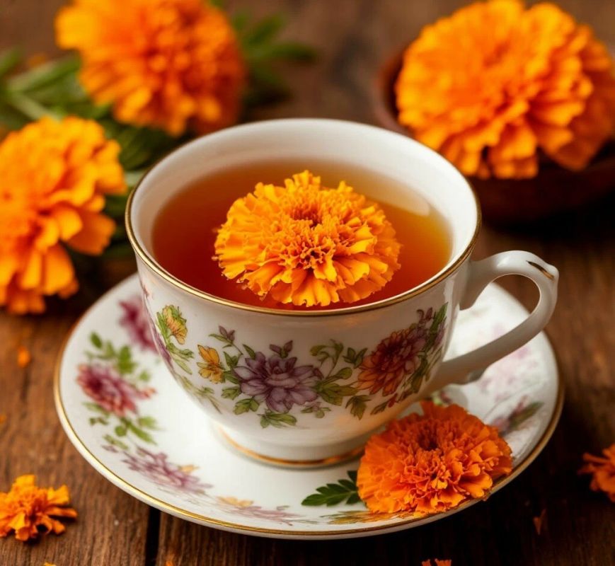 Чай из бархатцев: секреты ежедневного удовольствия